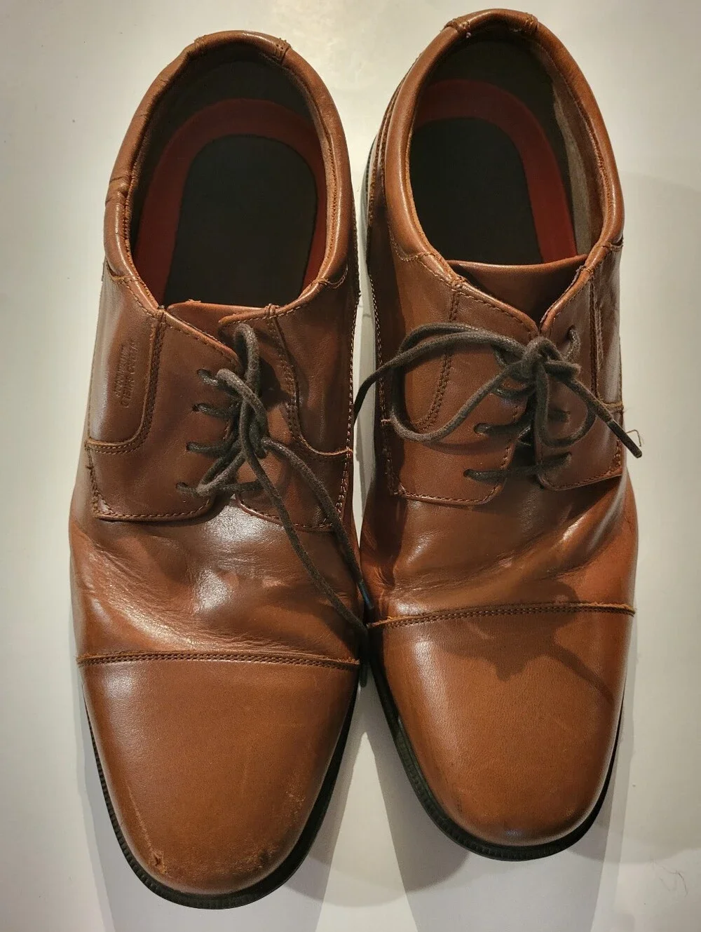 Men's Rockport Size 12 Hydroshield Dress Shoes